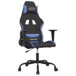 PC, gaming si accesorii - Gaming - Accesorii gaming - Scaune gaming - Scaun de gaming cu masaj, negru si albastru, material textil - Infinity.ro
