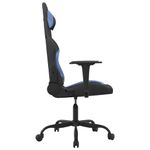 PC, gaming si accesorii - Gaming - Accesorii gaming - Scaune gaming - Scaun de gaming cu masaj, negru si albastru, material textil - Infinity.ro