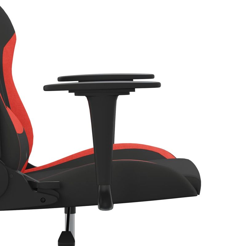 PC, gaming si accesorii - Gaming - Accesorii gaming - Scaune gaming - Scaun de gaming cu masaj, negru si rosu, material textil - Infinity.ro