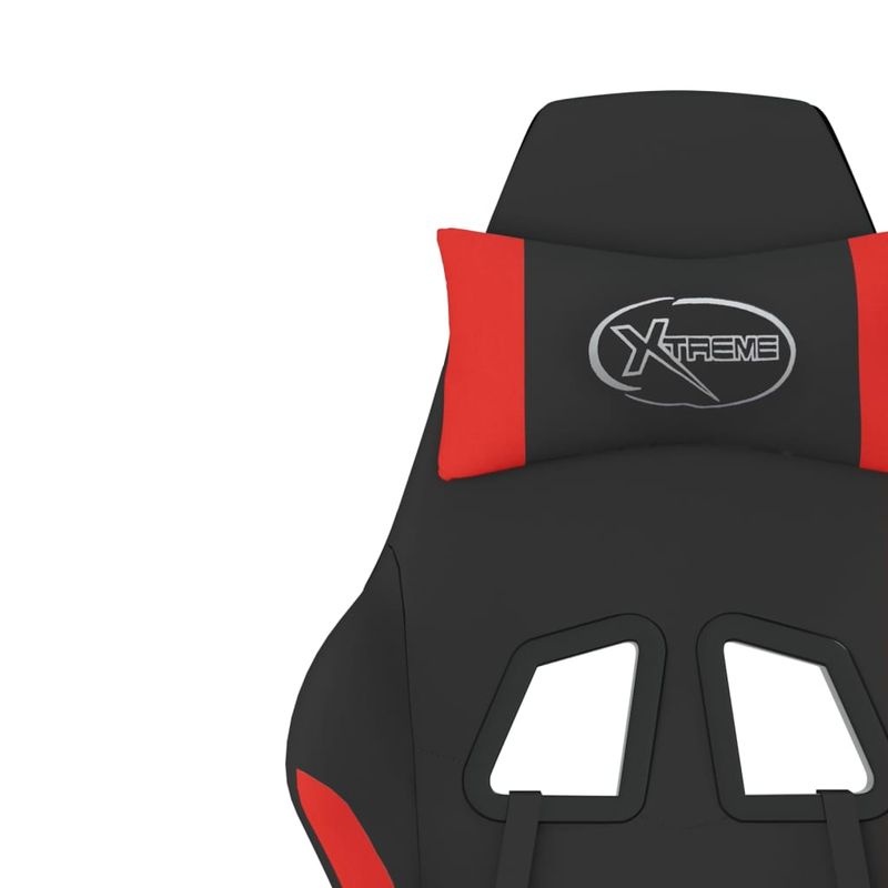 PC, gaming si accesorii - Gaming - Accesorii gaming - Scaune gaming - Scaun de gaming cu masaj, negru si rosu, material textil - Infinity.ro
