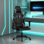 PC, gaming si accesorii - Gaming - Accesorii gaming - Scaune gaming - Scaun de gaming de masaj, negru si gri, piele ecologica - Infinity.ro