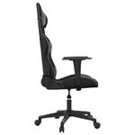 PC, gaming si accesorii - Gaming - Accesorii gaming - Scaune gaming - Scaun de gaming de masaj, negru si gri, piele ecologica - Infinity.ro