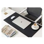 PC, gaming si accesorii - Periferice PC - Mousepad - Pad pentru mouse si tastatura antiderapant 90 x 45 negru - Infinity.ro