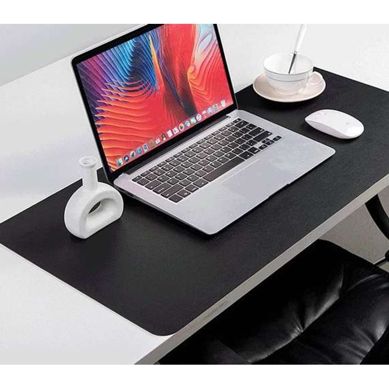 PC, gaming si accesorii - Periferice PC - Mousepad - Pad pentru mouse si tastatura antiderapant 90 x 45 negru - Infinity.ro