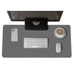 PC, gaming si accesorii - Periferice PC - Mousepad - Pad pentru mouse si tastatura antiderapant 90 x 45 gri - Infinity.ro