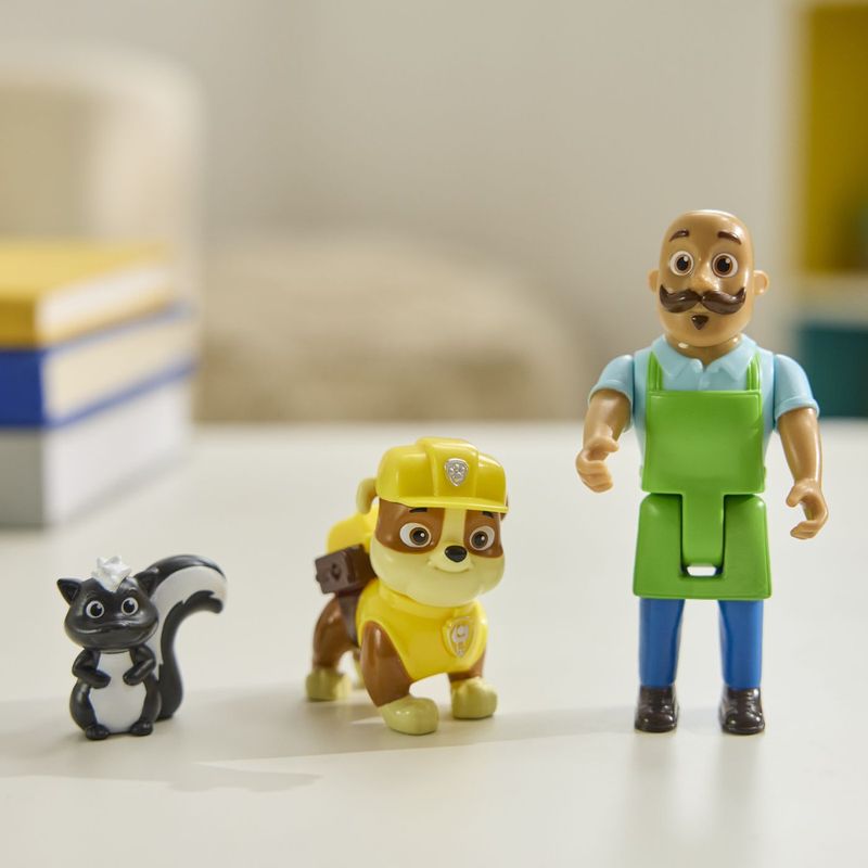 Jucarii, Copii si Bebe - Jucarii si jocuri - Figurine - Patrula catelusilor set 3 figurine Rubble si Mr Porter - Infinity.ro