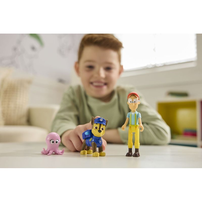 Jucarii, Copii si Bebe - Jucarii si jocuri - Figurine - Patrula catelusilor set 3 figurine Chase si Capitanul Turbot - Infinity.ro