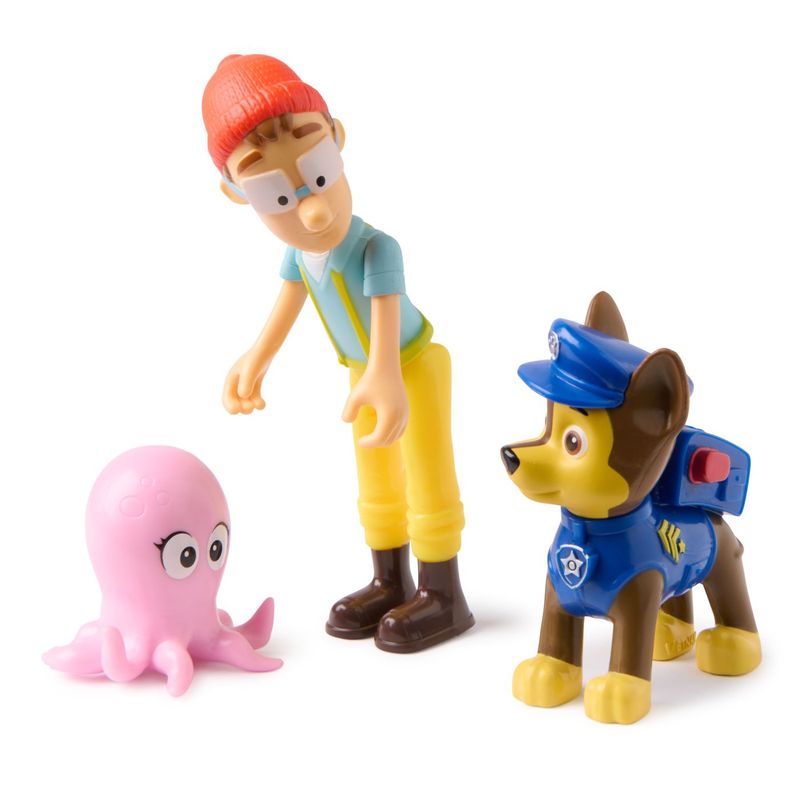 Jucarii, Copii si Bebe - Jucarii si jocuri - Figurine - Patrula catelusilor set 3 figurine Chase si Capitanul Turbot - Infinity.ro