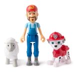Jucarii, Copii si Bebe - Jucarii si jocuri - Figurine - Patrula catelusilor set 3 figurine Marshall si fermierul al - Infinity.ro