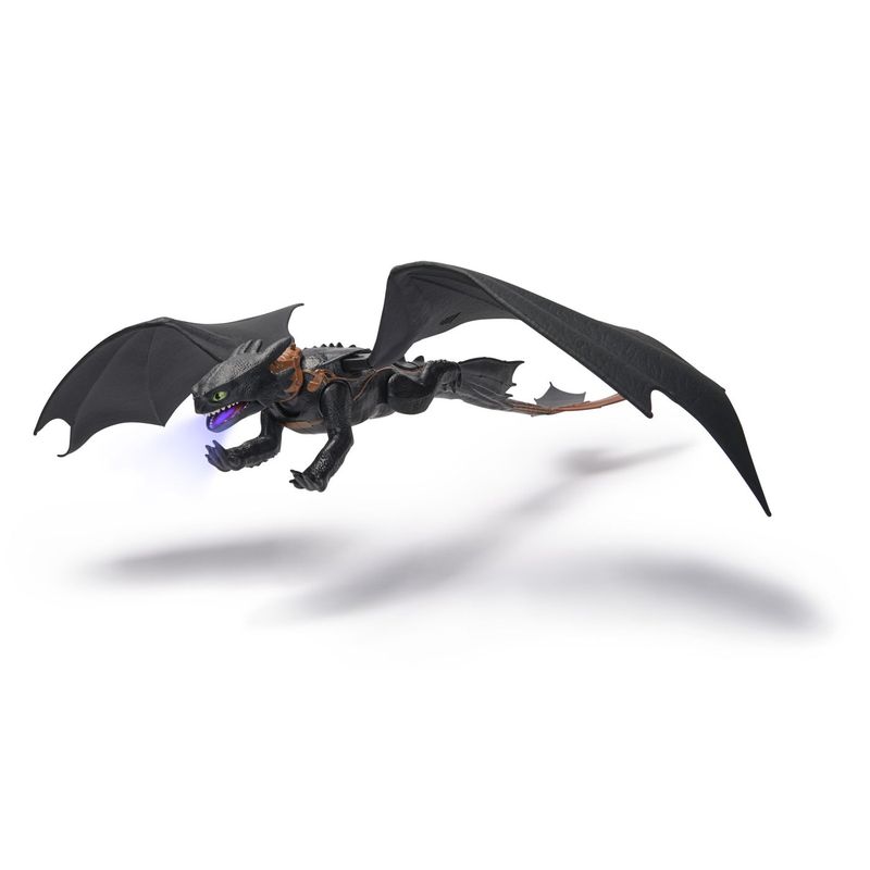 Jucarii, Copii si Bebe - Jucarii si jocuri - Figurine - Cum sa iti dresezi dragonul dragon interactiv cu efecte luminoase - Infinity.ro