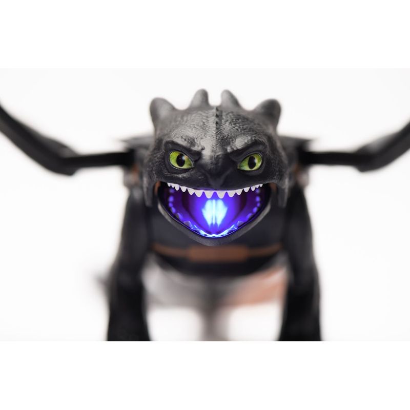 Jucarii, Copii si Bebe - Jucarii si jocuri - Figurine - Cum sa iti dresezi dragonul dragon interactiv cu efecte luminoase - Infinity.ro