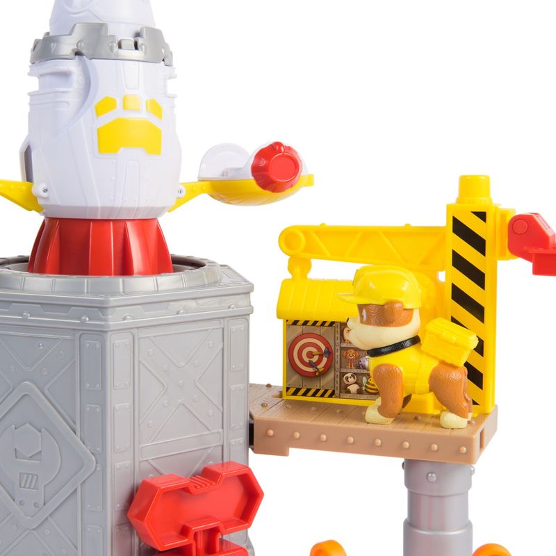 Jucarii, Copii si Bebe - Jucarii si jocuri - Figurine - Patrula catelusilor Rubble si echipa lanseaza si roteste nava spatiala - Infinity.ro