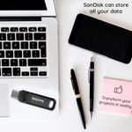 PC, gaming si accesorii - Periferice PC - Memorii USB - Stick de Memorie 128GB, USB 3.2, Type-C - SanDisk (SDDDC3-128G-G46) - Negru - Infinity.ro