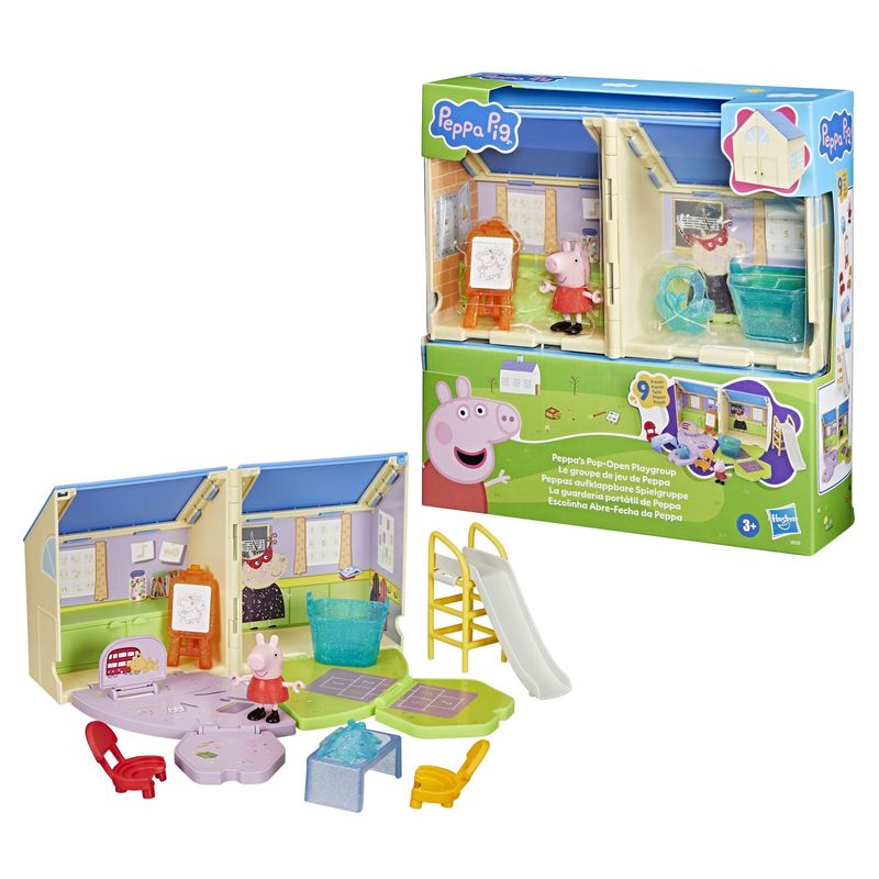 Jucarii, Copii si Bebe - Jucarii si jocuri - Figurine - Peppa pig locul de joaca apasa si deschide al lui peppa - Infinity.ro