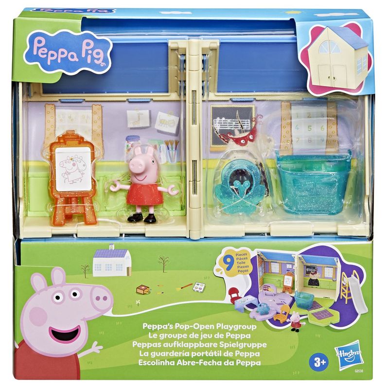 Jucarii, Copii si Bebe - Jucarii si jocuri - Figurine - Peppa pig locul de joaca apasa si deschide al lui peppa - Infinity.ro