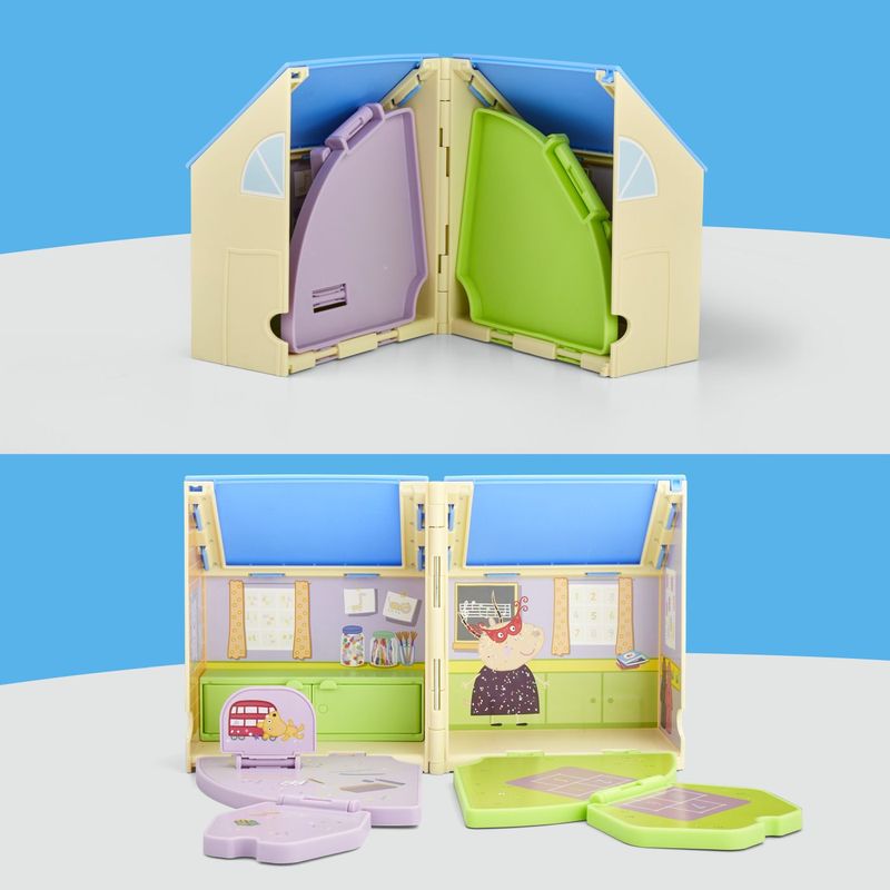 Jucarii, Copii si Bebe - Jucarii si jocuri - Figurine - Peppa pig locul de joaca apasa si deschide al lui peppa - Infinity.ro