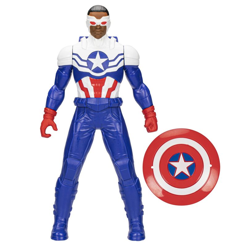 Jucarii, Copii si Bebe - Jucarii si jocuri - Figurine - Marvel avengers figurina Captain America albastru deschis 24cm - Infinity.ro