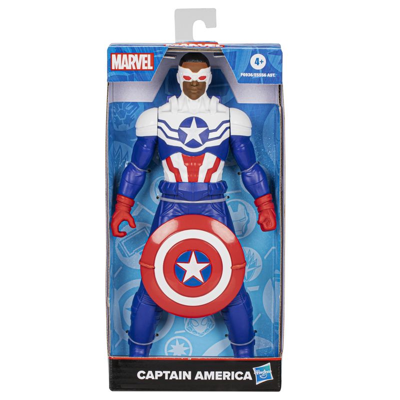 Jucarii, Copii si Bebe - Jucarii si jocuri - Figurine - Marvel avengers figurina Captain America albastru deschis 24cm - Infinity.ro