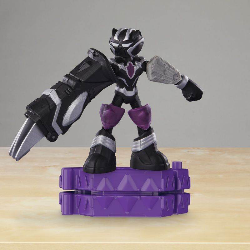 Jucarii, Copii si Bebe - Jucarii si jocuri - Figurine - Play-doh Marvel figurina flexibila cu accesorii Black Panther 10cm - Infinity.ro