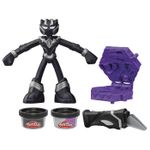 Jucarii, Copii si Bebe - Jucarii si jocuri - Figurine - Play-doh Marvel figurina flexibila cu accesorii Black Panther 10cm - Infinity.ro