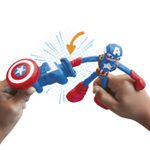 Jucarii, Copii si Bebe - Jucarii si jocuri - Figurine - Play-doh Marvel figurina flexibila cu accesorii Captain America 10cm - Infinity.ro