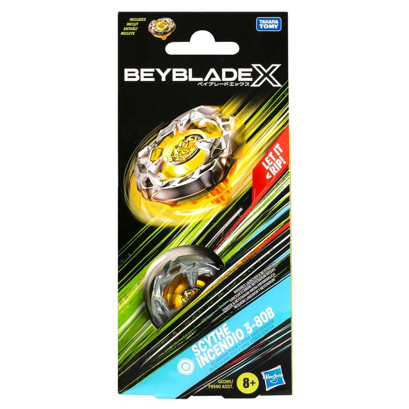 Jucarii, Copii si Bebe - Jucarii si jocuri - Figurine - Beyblade x let it rip spirala scythe incendio 3-80b - Infinity.ro