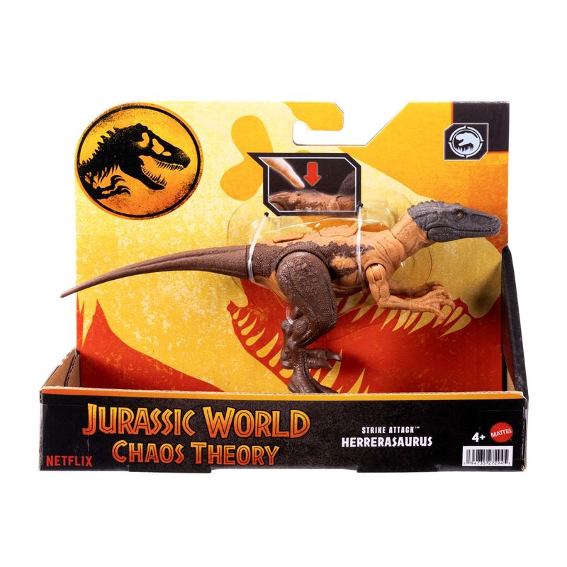 Jucarii, Copii si Bebe - Jucarii si jocuri - Figurine - Jurassic World chaos theory strike attack dinozaur herrerasaurus - Infinity.ro