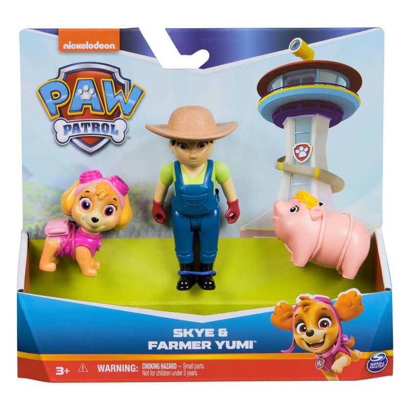 Jucarii, Copii si Bebe - Jucarii si jocuri - Figurine - Patrula catelusilor set figurine eroi de salvare Skye si farmer yumi - Infinity.ro