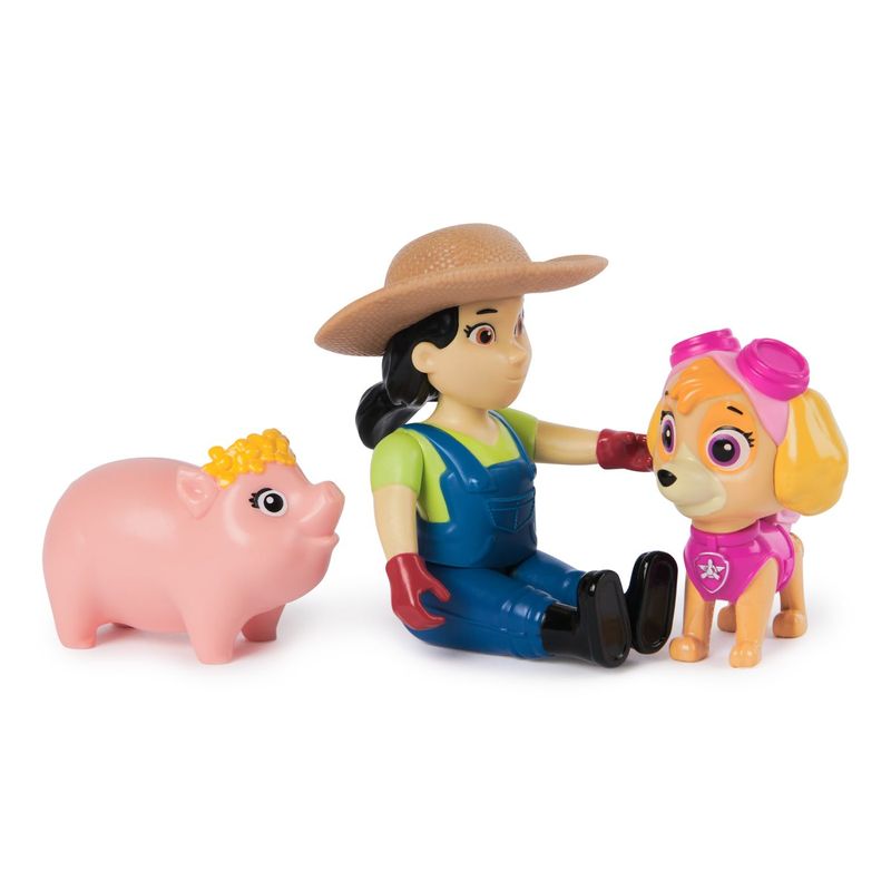 Jucarii, Copii si Bebe - Jucarii si jocuri - Figurine - Patrula catelusilor set figurine eroi de salvare Skye si farmer yumi - Infinity.ro