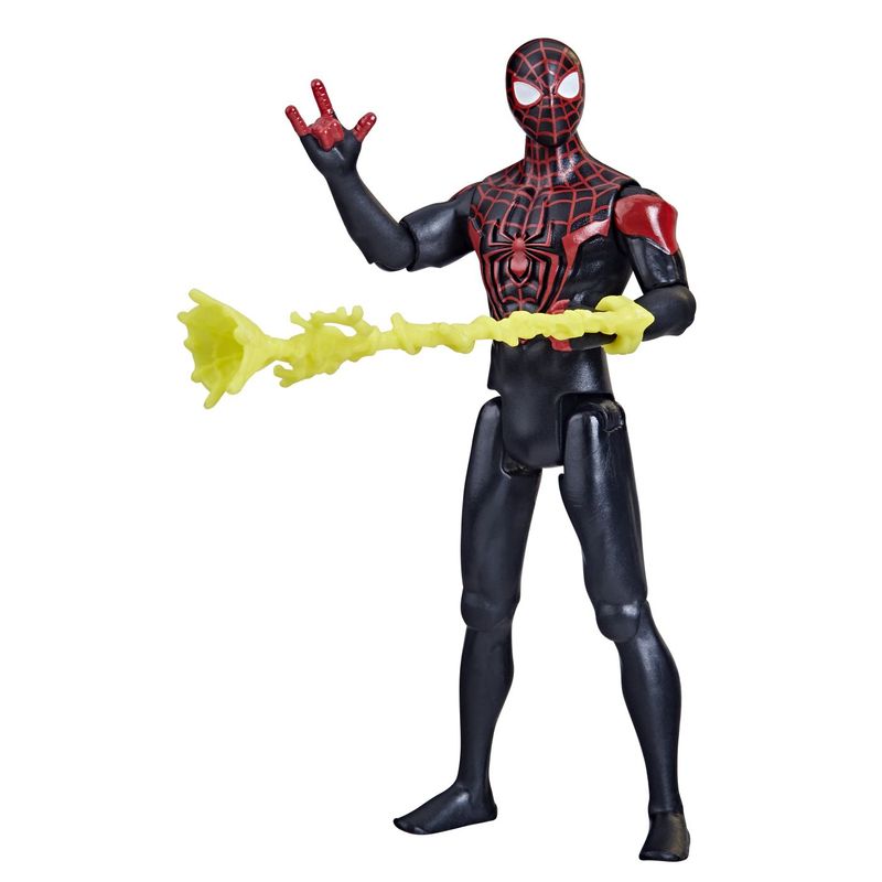 Jucarii, Copii si Bebe - Jucarii si jocuri - Figurine - Spiderman epic hero figurina Miles Morales 10cm - Infinity.ro