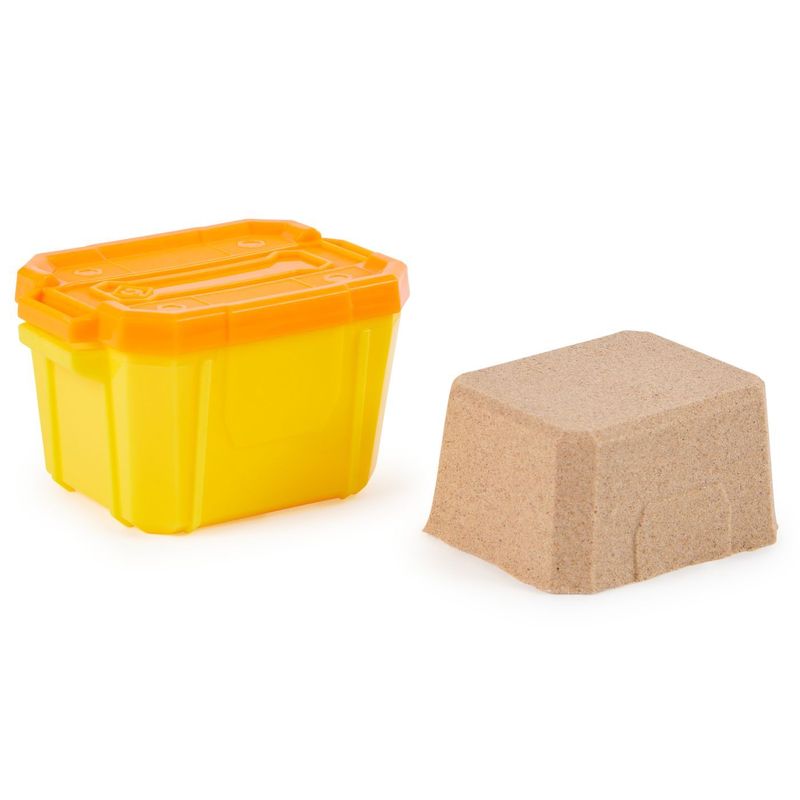 Jucarii, Copii si Bebe - Jucarii si jocuri - Figurine - Patrula catelusilor Rubble si echipa charger si wheeler constructie cu nisip kinetic - Infinity.ro