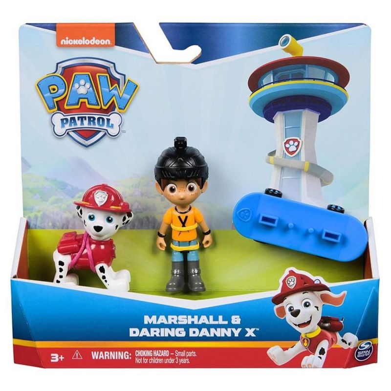 Jucarii, Copii si Bebe - Jucarii si jocuri - Figurine - Patrula catelusilor set figurine eroi de salvare Marshall si daring danny x - Infinity.ro
