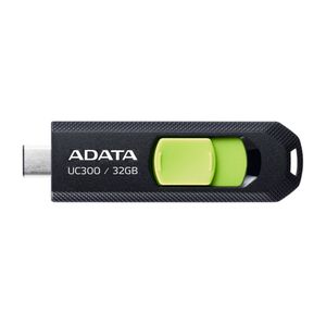 Stick de Memorie 32GB, USB-C - Adata (ACHO-UC300-32G-RBK) - Negru / Verde