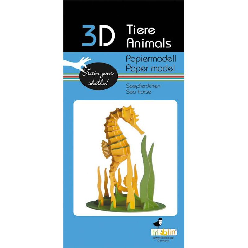 Jucarii, Copii si Bebe - Jucarii si jocuri - Figurine - Macheta 3D calut de mare, fridolin - Infinity.ro