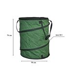 Casa si Gradina - Gradina si terasa - Mobilier exterior - Accesorii pentru gradina - Sac pentru frunze din material textil 50x70cm. pliabil, max 60 l - Infinity.ro