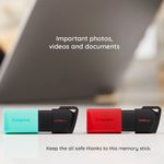 PC, gaming si accesorii - Periferice PC - Memorii USB - Stick de Memorie 64GB - Kingston DT Exodia M (DTXM/64GB) - Negru - Infinity.ro