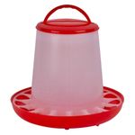 Casa si Gradina - Gradinarit si plante - Produse zootehnice - Adapatoare animale - Hranitoare cu maner pentru pui si pasari de curte din plastic, capacitate 9 kg - Infinity.ro