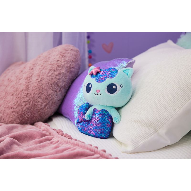 Jucarii, Copii si Bebe - Jucarii si jocuri - Jucarii de plus - Gabbys Dollhouse jucarie de plus pisirena fintastic 25cm - Infinity.ro