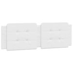 Casa si Gradina - Mobilier - Paturi si accesorii - Accesorii paturi - Tablie de pat Alb 140 cm Lemn compozit - Infinity.ro