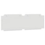 Casa si Gradina - Mobilier - Paturi si accesorii - Accesorii paturi - Tablie de pat Alb 140 cm Lemn compozit - Infinity.ro