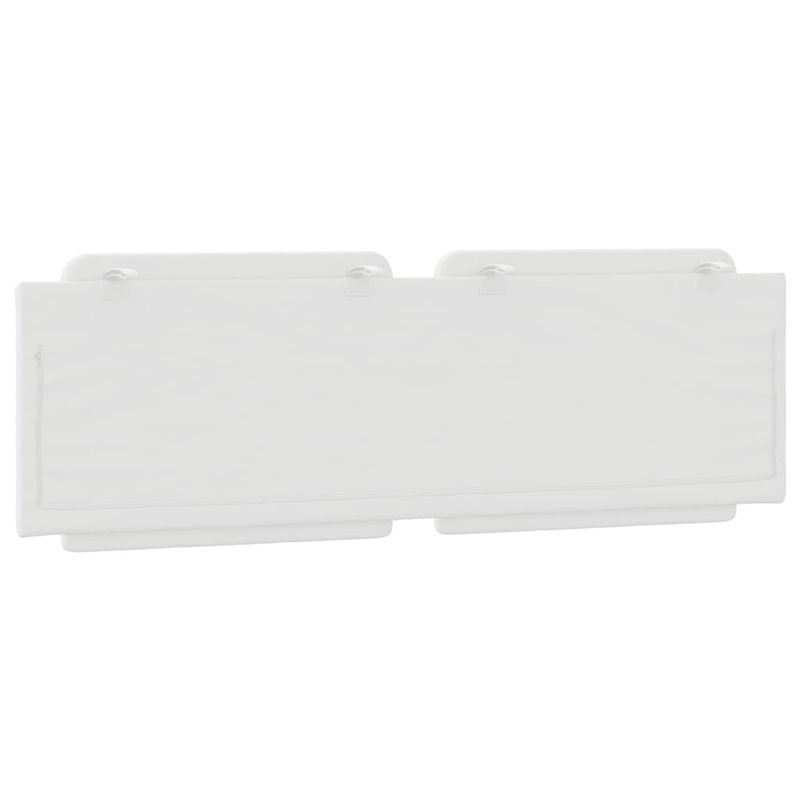 Casa si Gradina - Mobilier - Paturi si accesorii - Accesorii paturi - Tablie de pat Alb 140 cm Lemn compozit - Infinity.ro