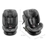 Jucarii, Copii si Bebe - Carucioare si articole de transport - Scaune auto copii - Scaun auto Kinderkraft xpedition 3 i-size 40-150 cm, grey - Infinity.ro