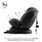 Jucarii, Copii si Bebe - Carucioare si articole de transport - Scaune auto copii - Scaun auto Kinderkraft xpedition 3 i-size 40-150 cm, grey - Infinity.ro