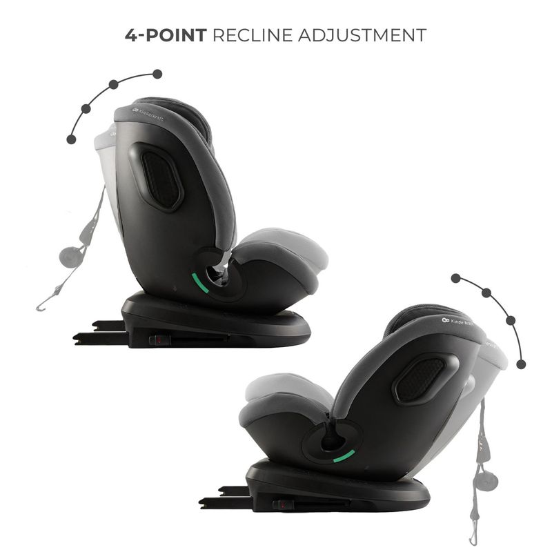 Jucarii, Copii si Bebe - Carucioare si articole de transport - Scaune auto copii - Scaun auto Kinderkraft xpedition 3 i-size 40-150 cm, grey - Infinity.ro