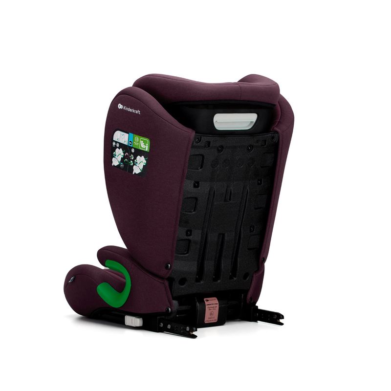 Jucarii, Copii si Bebe - Carucioare si articole de transport - Scaune auto copii - Scaun auto Kinderkraft junior fix2, i-size 100-150 cm, cherry red - Infinity.ro