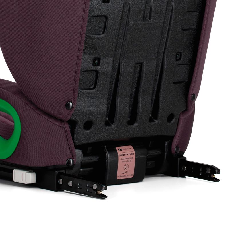 Jucarii, Copii si Bebe - Carucioare si articole de transport - Scaune auto copii - Scaun auto Kinderkraft junior fix2, i-size 100-150 cm, cherry red - Infinity.ro