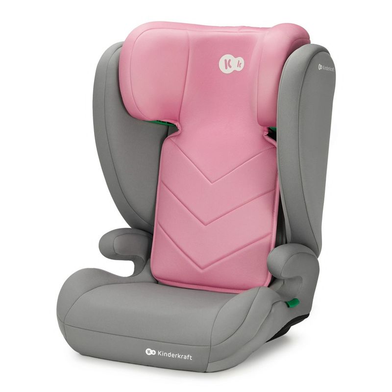 Jucarii, Copii si Bebe - Carucioare si articole de transport - Scaune auto copii - Scaun auto Kinderkraft i-spark, i-size 100-150 cm, pink - Infinity.ro