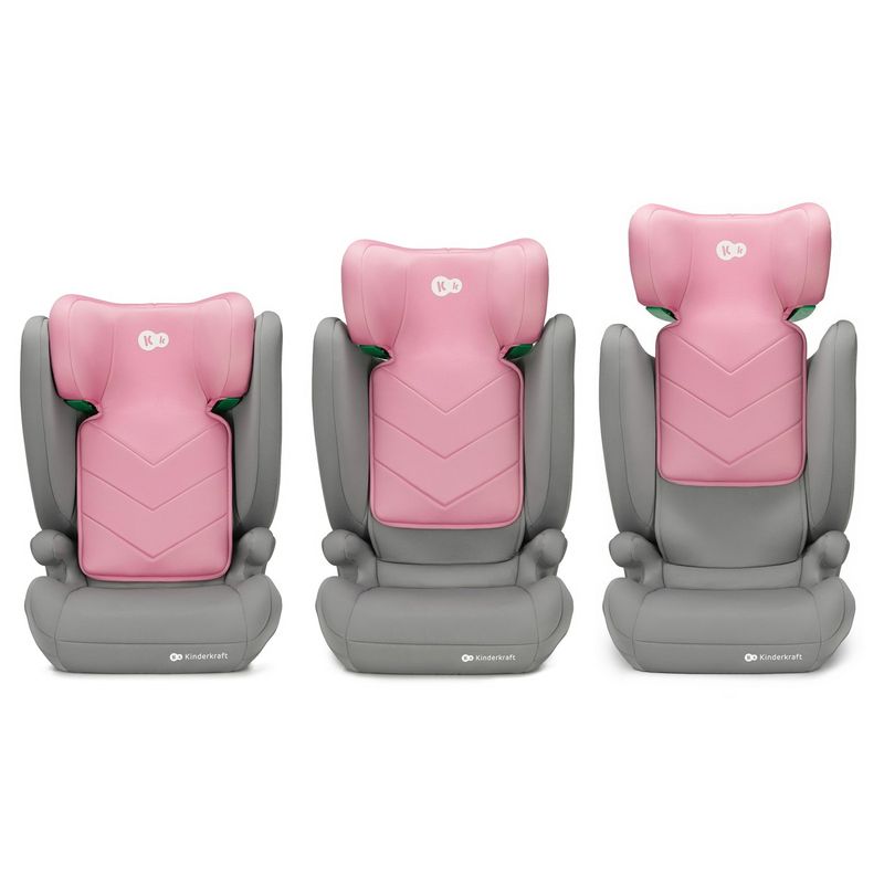 Jucarii, Copii si Bebe - Carucioare si articole de transport - Scaune auto copii - Scaun auto Kinderkraft i-spark, i-size 100-150 cm, pink - Infinity.ro