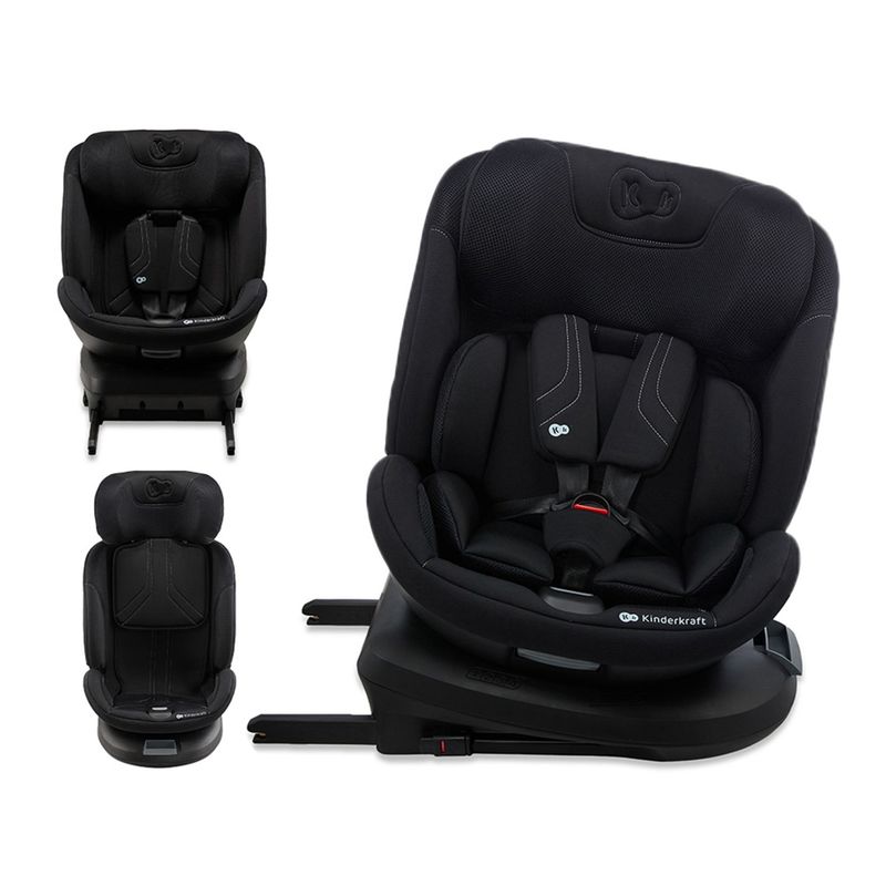 Jucarii, Copii si Bebe - Carucioare si articole de transport - Scaune auto copii - Scaun auto Kinderkraft xpedition 3 i-size 40-150 cm, black - Infinity.ro