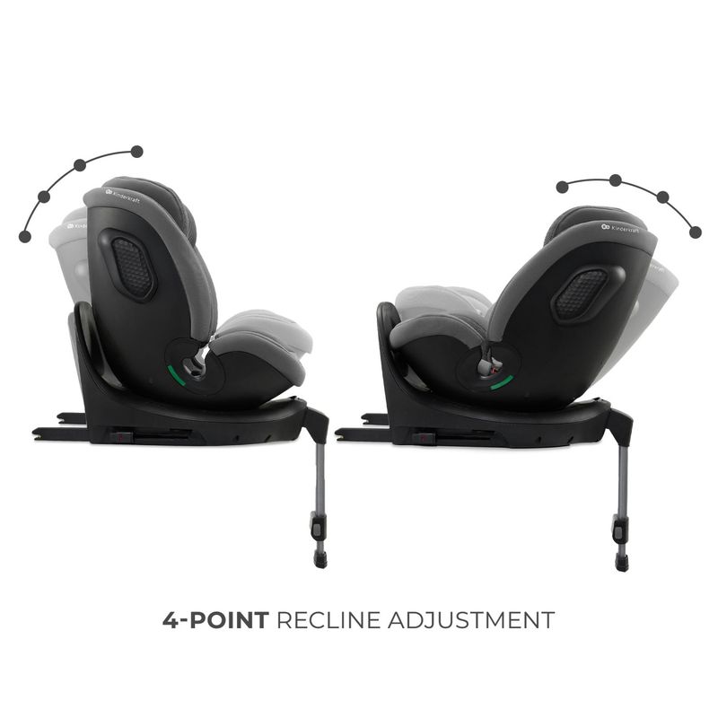 Jucarii, Copii si Bebe - Carucioare si articole de transport - Scaune auto copii - Scaun auto Kinderkraft xrider 2 i-size 40-150 cm grey - Infinity.ro